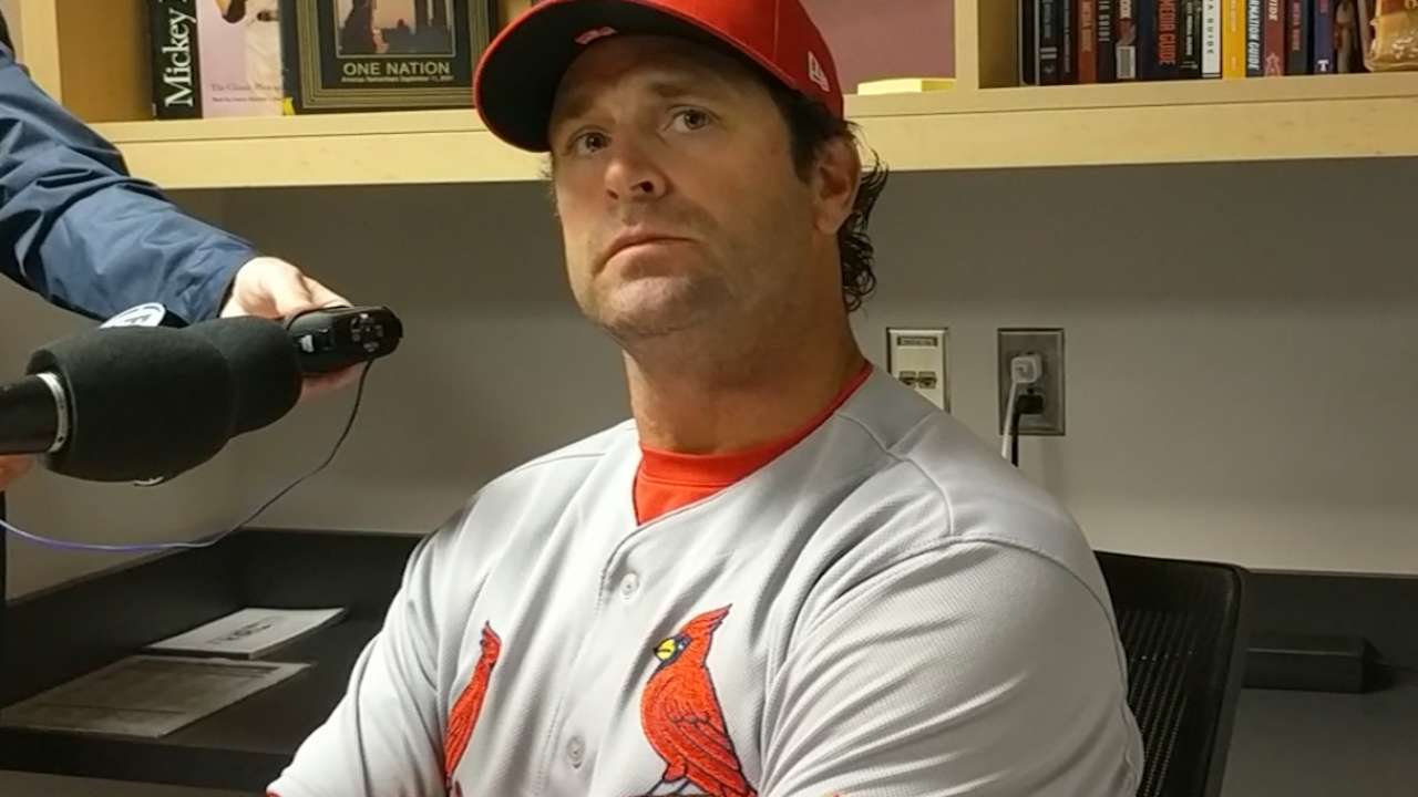 Matheny on Cards' ugly start