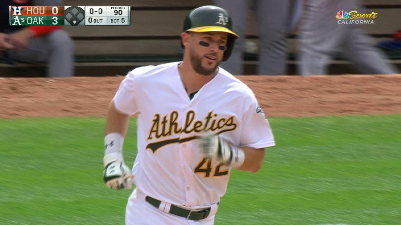 Plouffe's solo home run