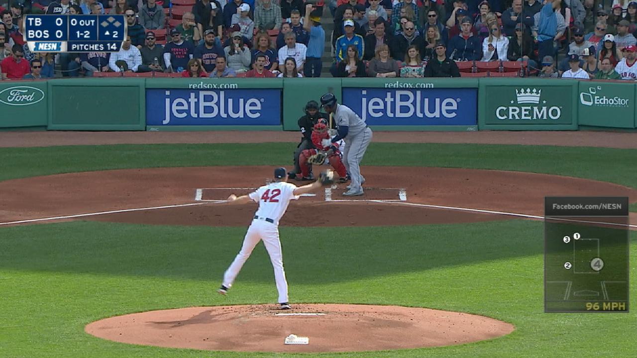 Sale's 12 K's in 12 seconds