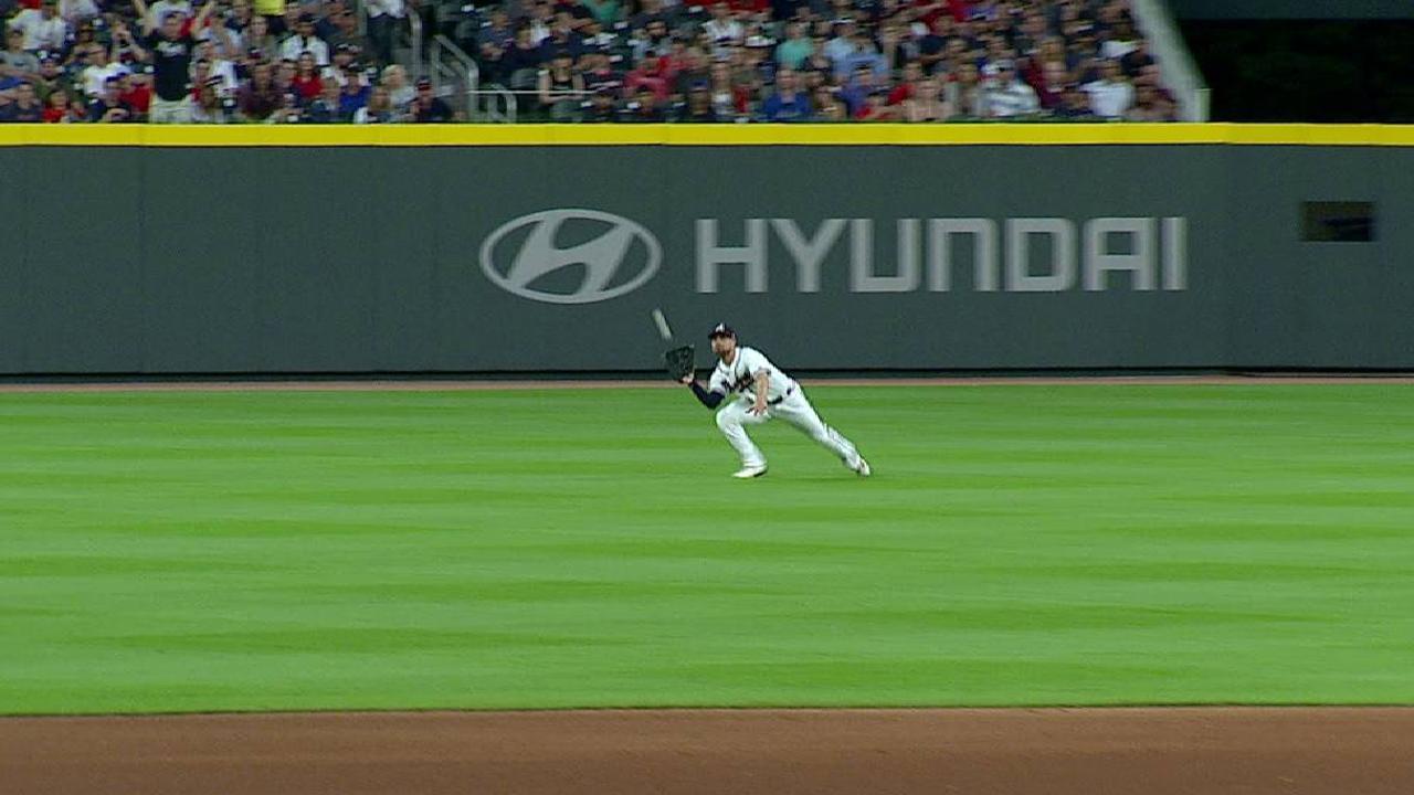 Inciarte's diving grab