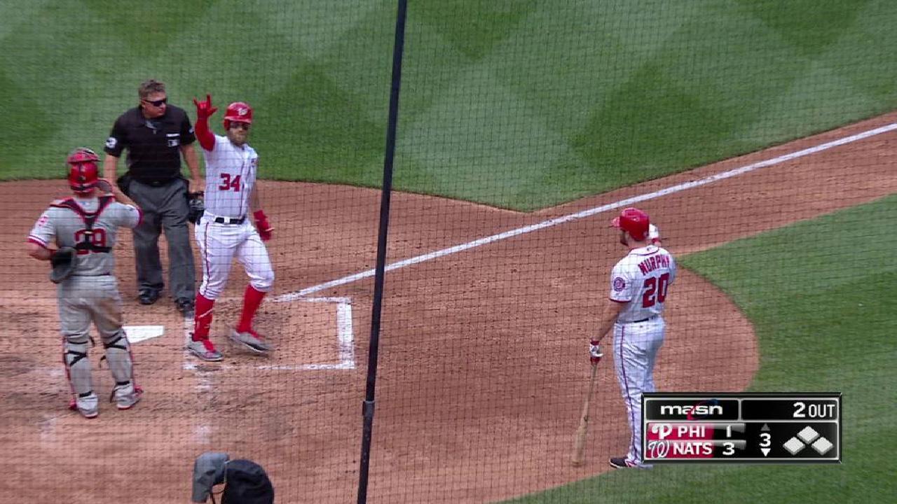 Harper's two-run homer