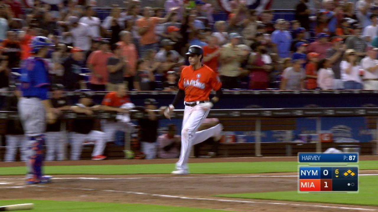 Ozuna's RBI double