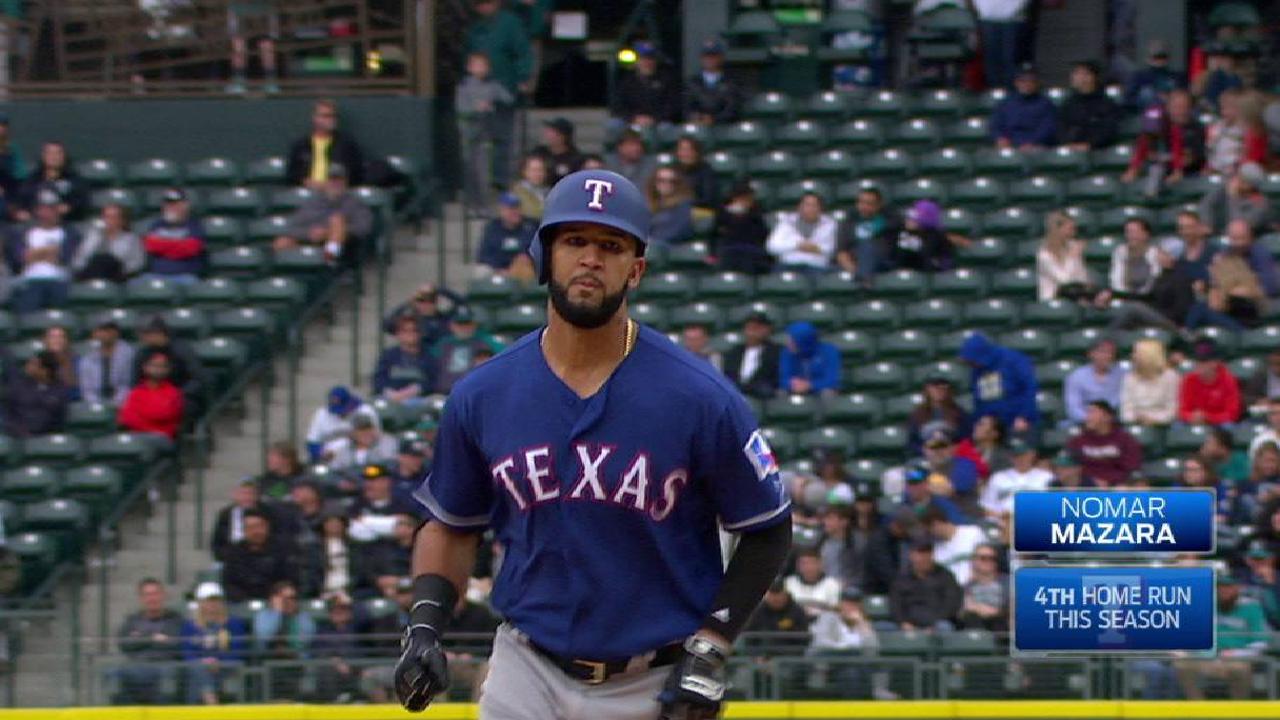 Mazara's go-ahead homer