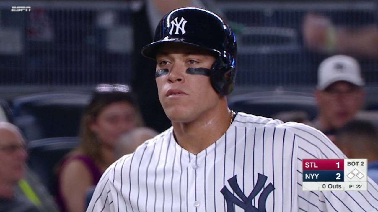Judge's RBI triple stands