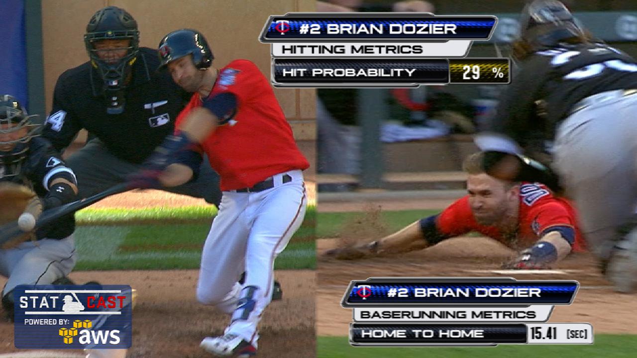 Statcast of the Day: Dozier's inside job