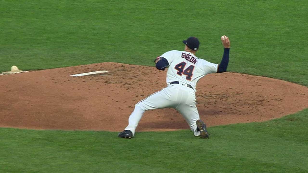 Twins' offense stalls in support of Gibson