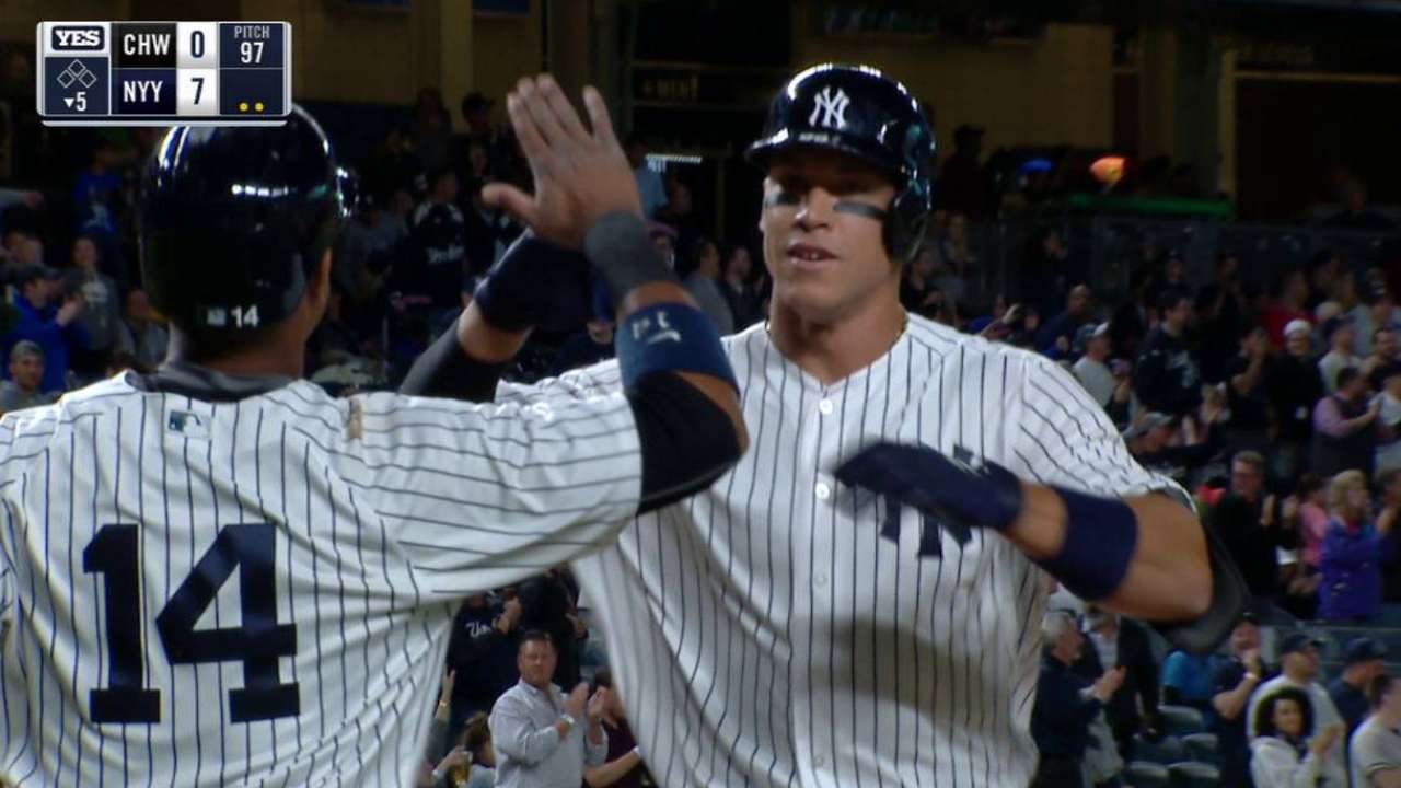 Judge's two-run big fly