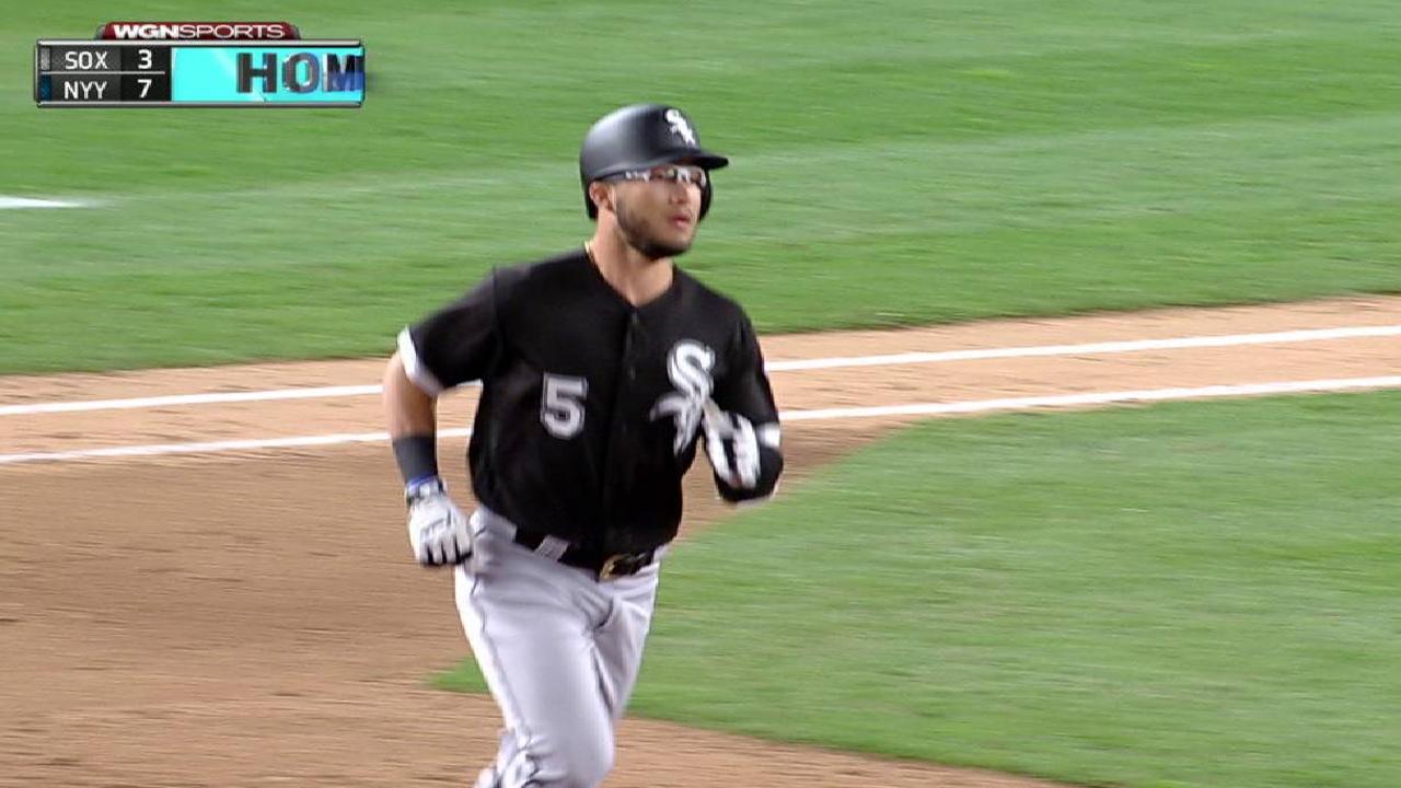 Sanchez's three-run home run