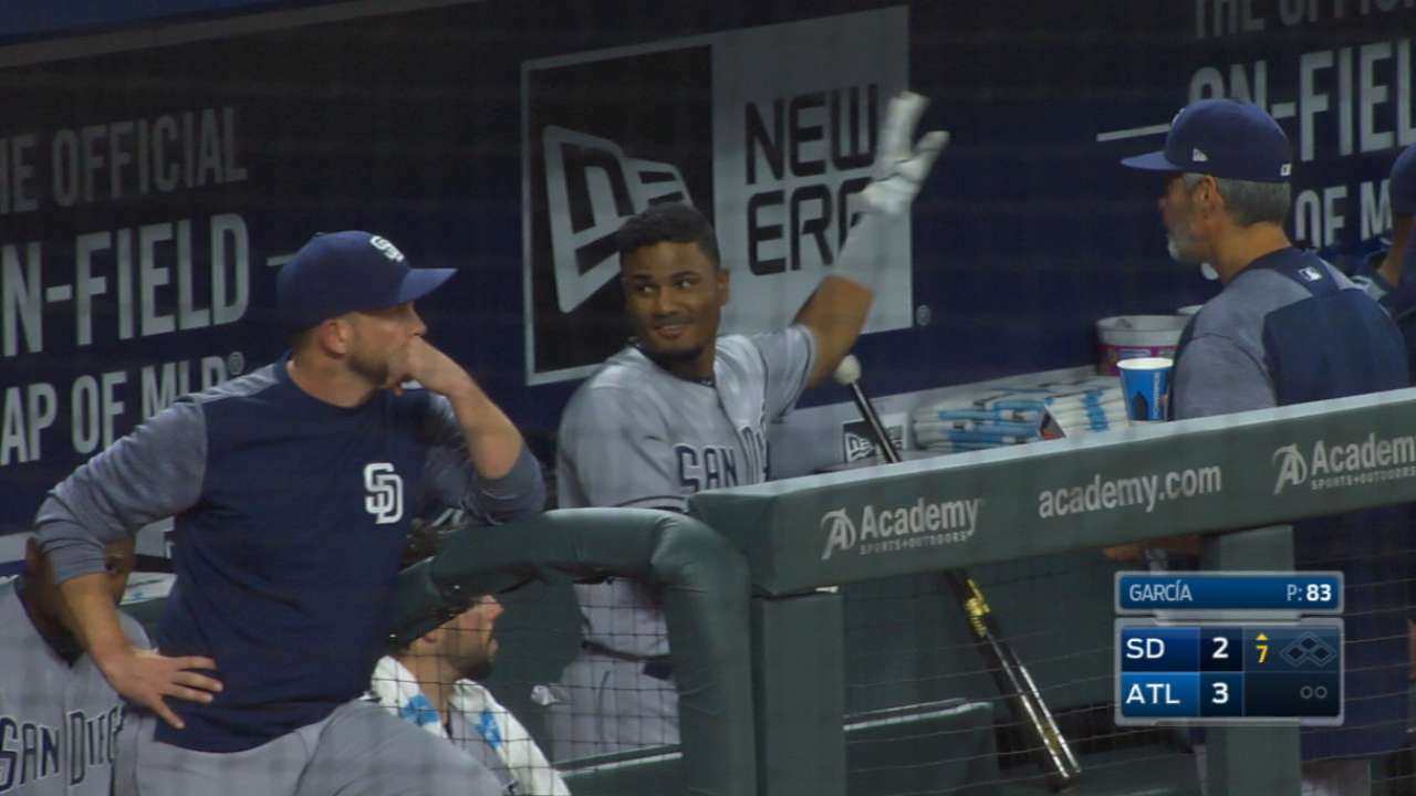 Cordoba's first big league homer