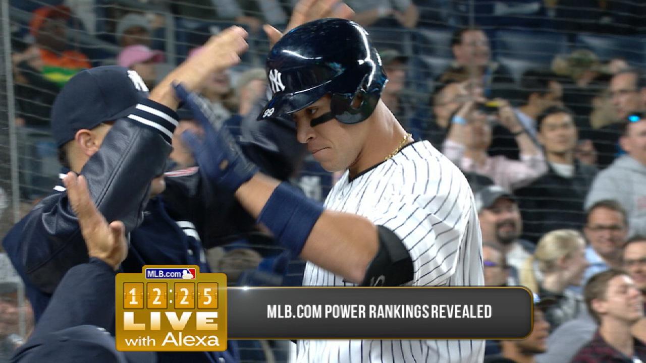 Streaking Yanks surge in Power Rankings
