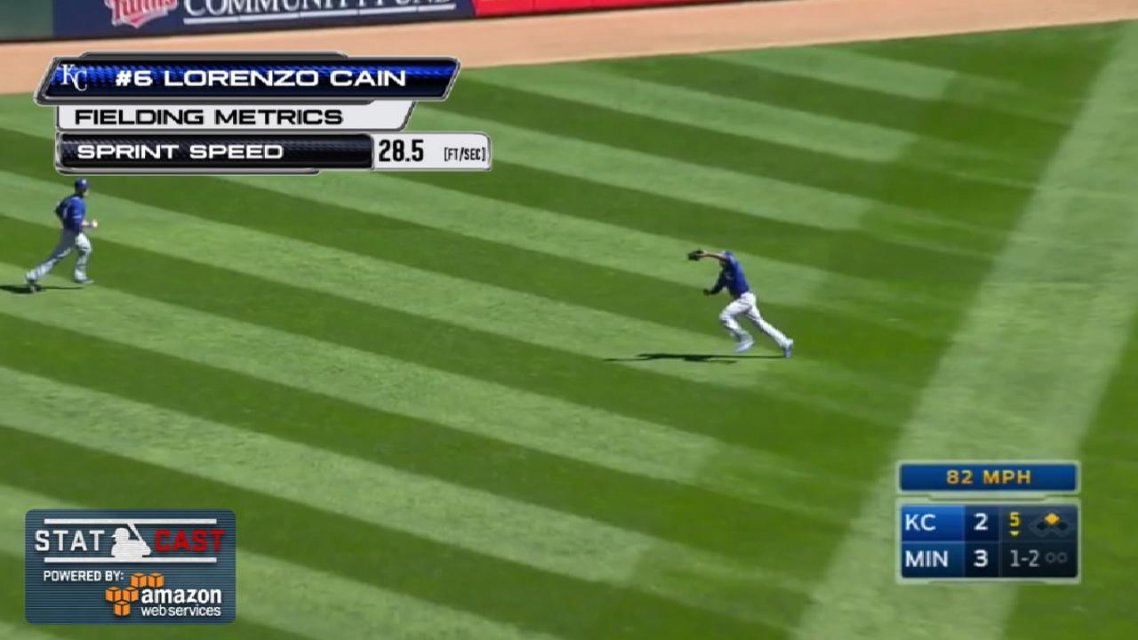 Speed of sound: Statcast measures fastest outfielders