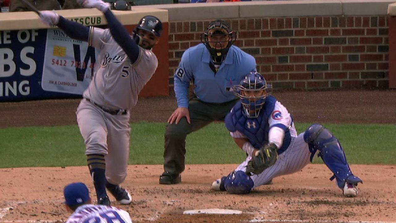 Jonathan Villar trabaja extra para tratar de salir de su bache ofensivo