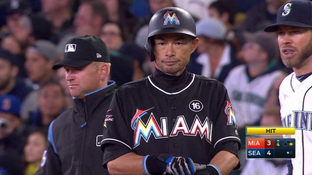Ichiro's knock in the 4th
