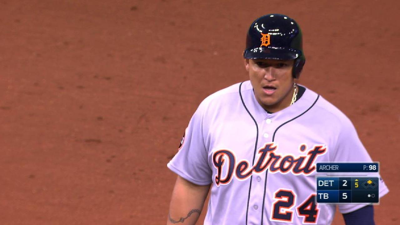 Miggy's RBI double in the 5th