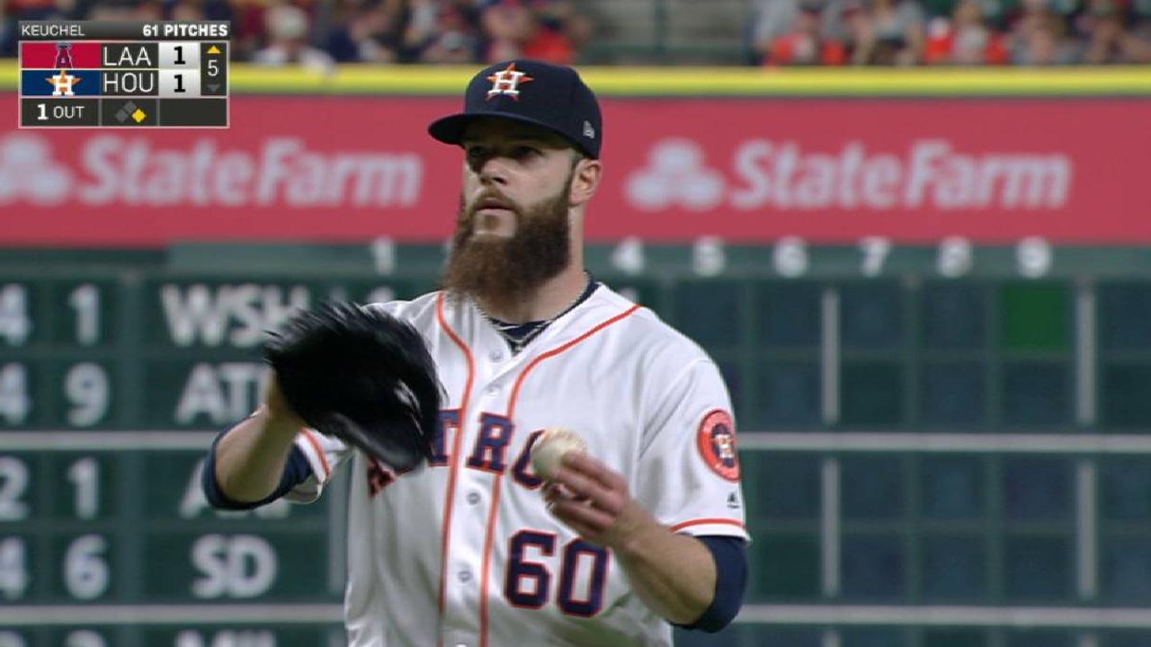 Keuchel's heads-up play