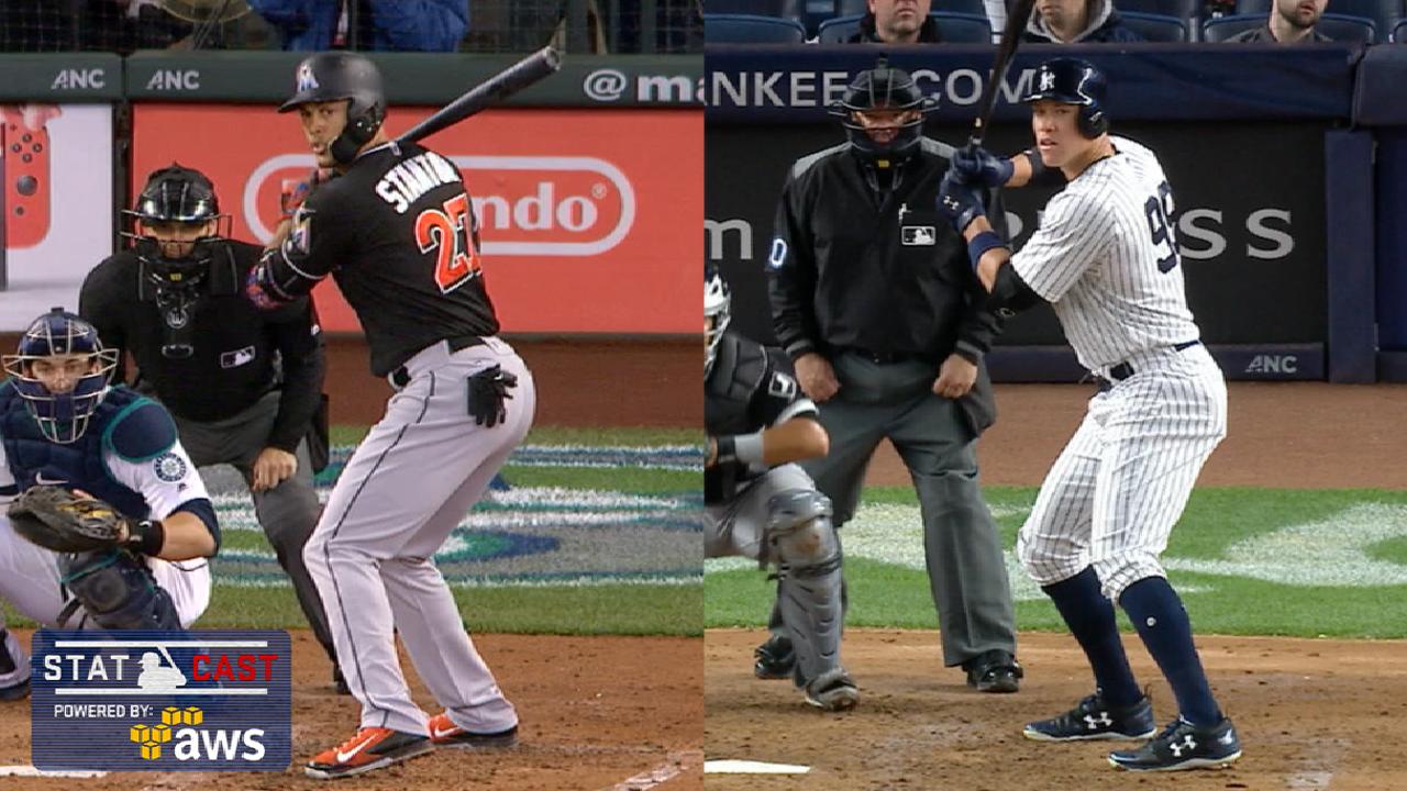 Statcast of the Day: Judge vs. Stanton in HRs