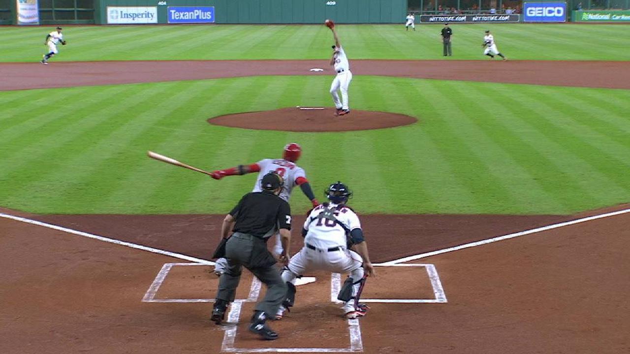 McCullers dominates as Astros top Angels
