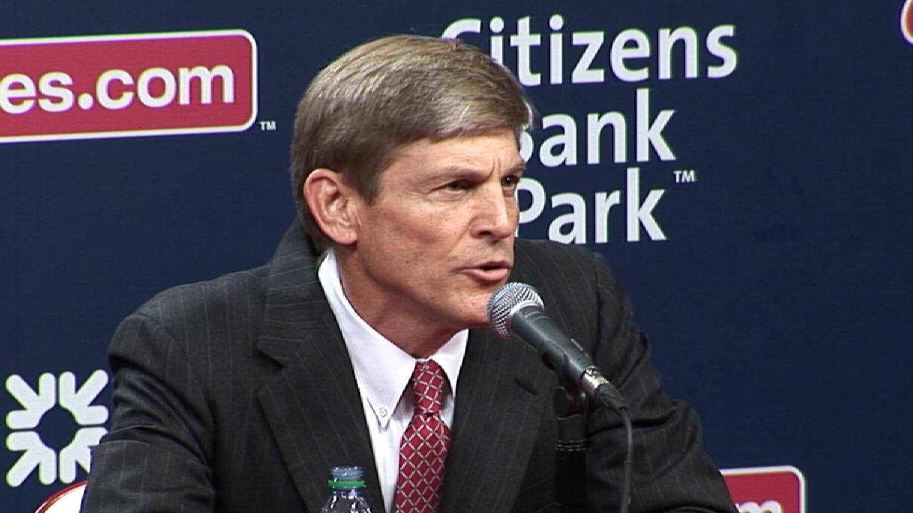 Phils owner Middleton: Rebuild is 'on track'