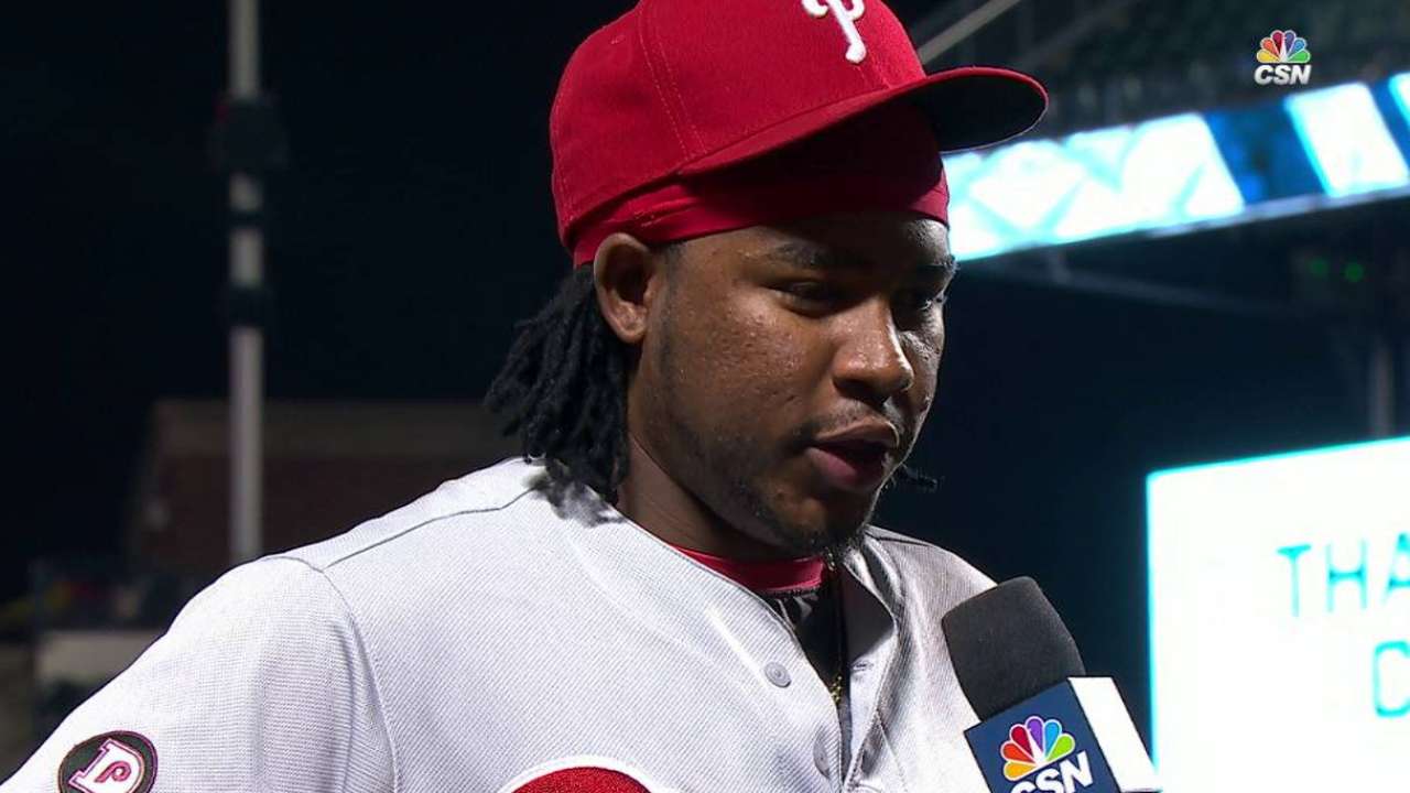 Franco on win, RBIs