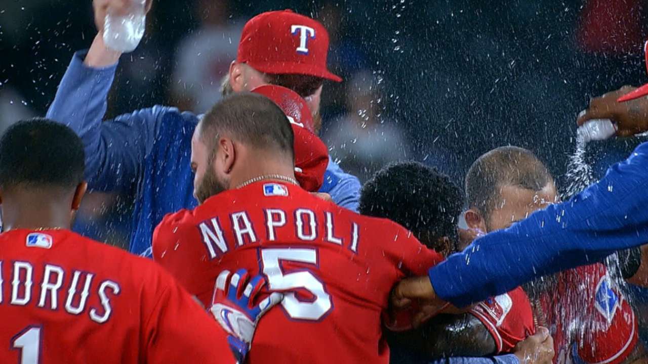 End of the 'lino! Rangers win, 1-0, in 13th