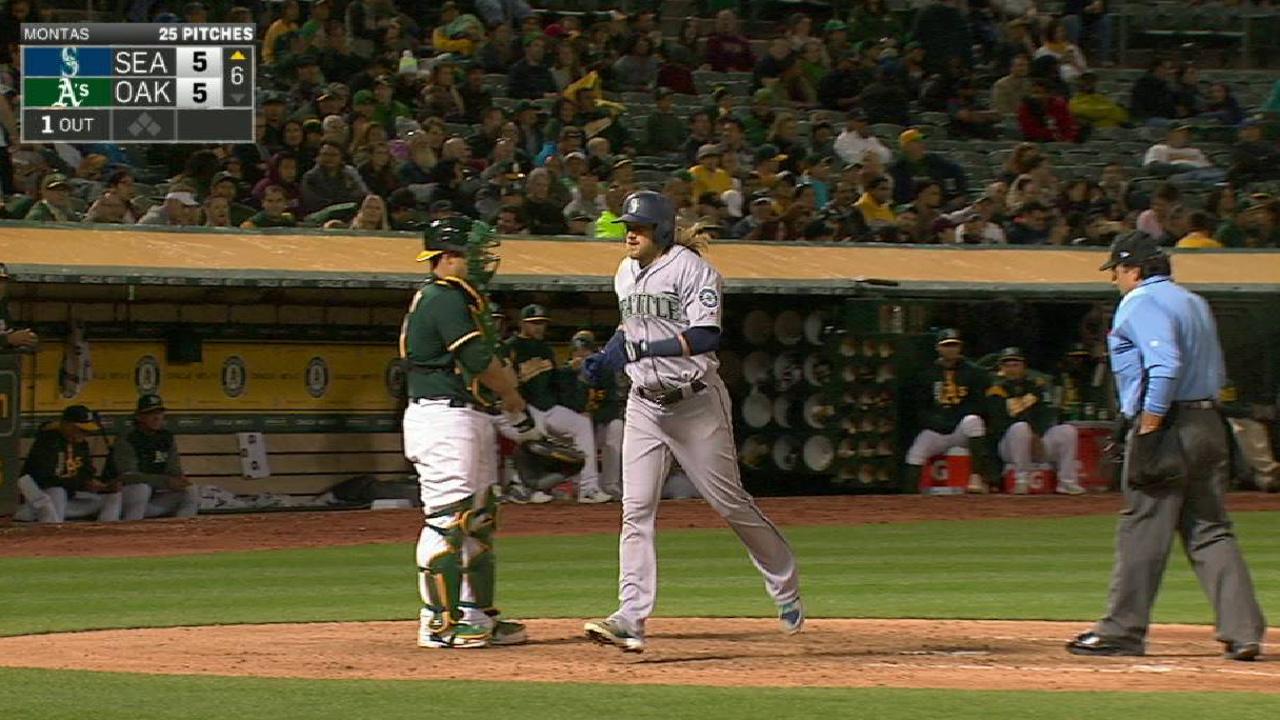 Paxton struggles as Seattle falls short vs. A's