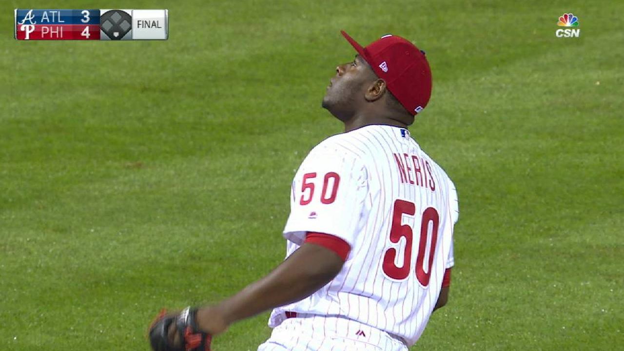 Neris notches the save