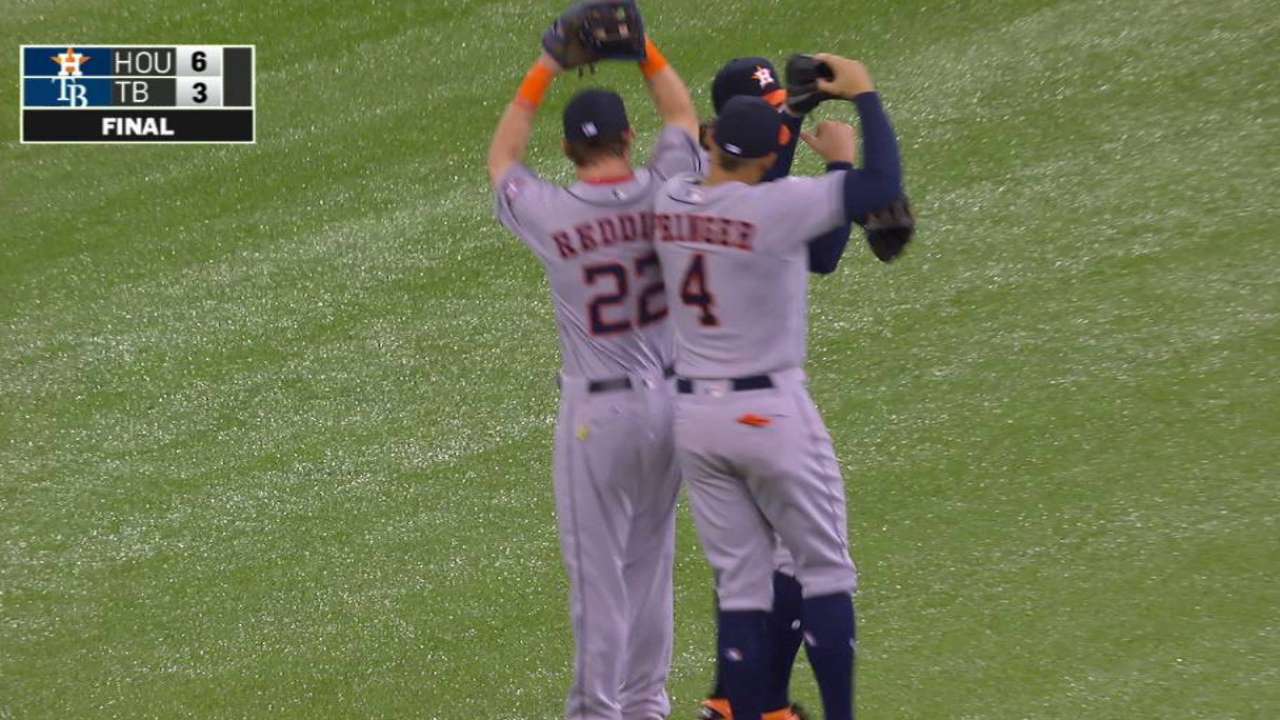 Giles strikes out Peterson