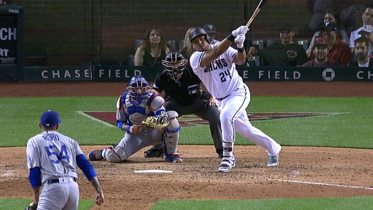 D-backs anotan 9 carreras en la 8va en paliza sobre los Dodgers