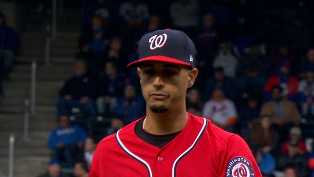 González domina a Mets; Nacionales hilan 6to triunfo