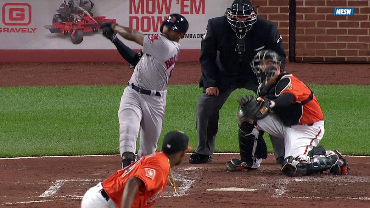 Bradley Jr.'s two-run homer