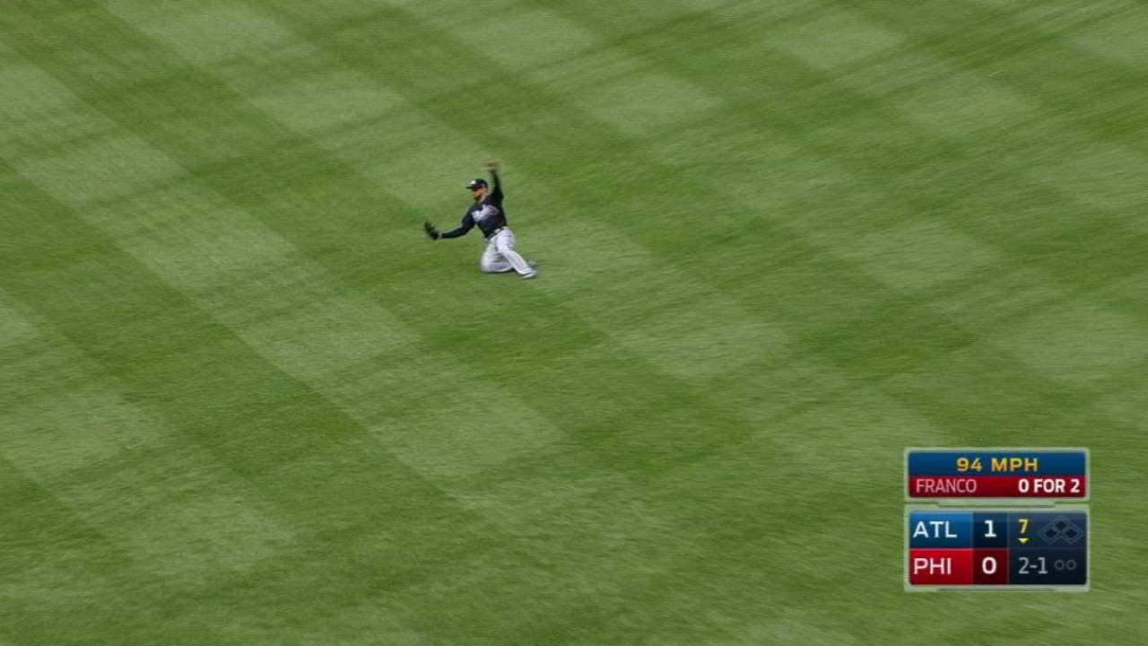 Ender Inciarte trae valor más allá de sus números al bate hasta ahora