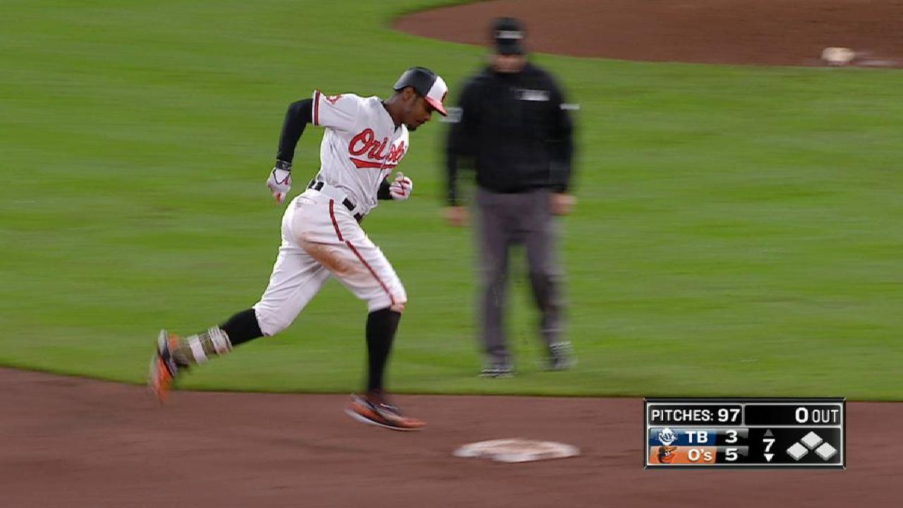 Orioles le tunden a Chris Archer y se imponen a los Rays