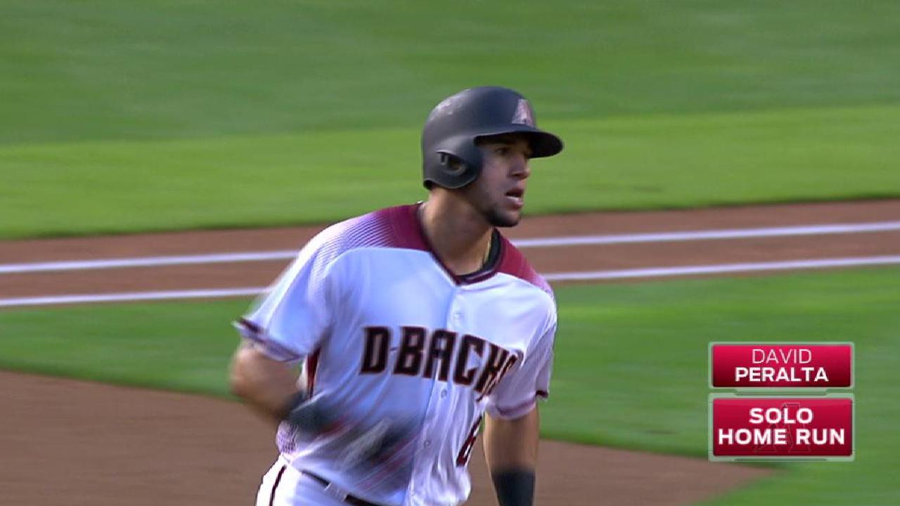 En salud, David Peralta ha tenido un sólido inicio del 2017 con Arizona