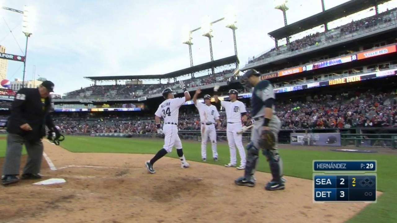 McCann's two-run home run