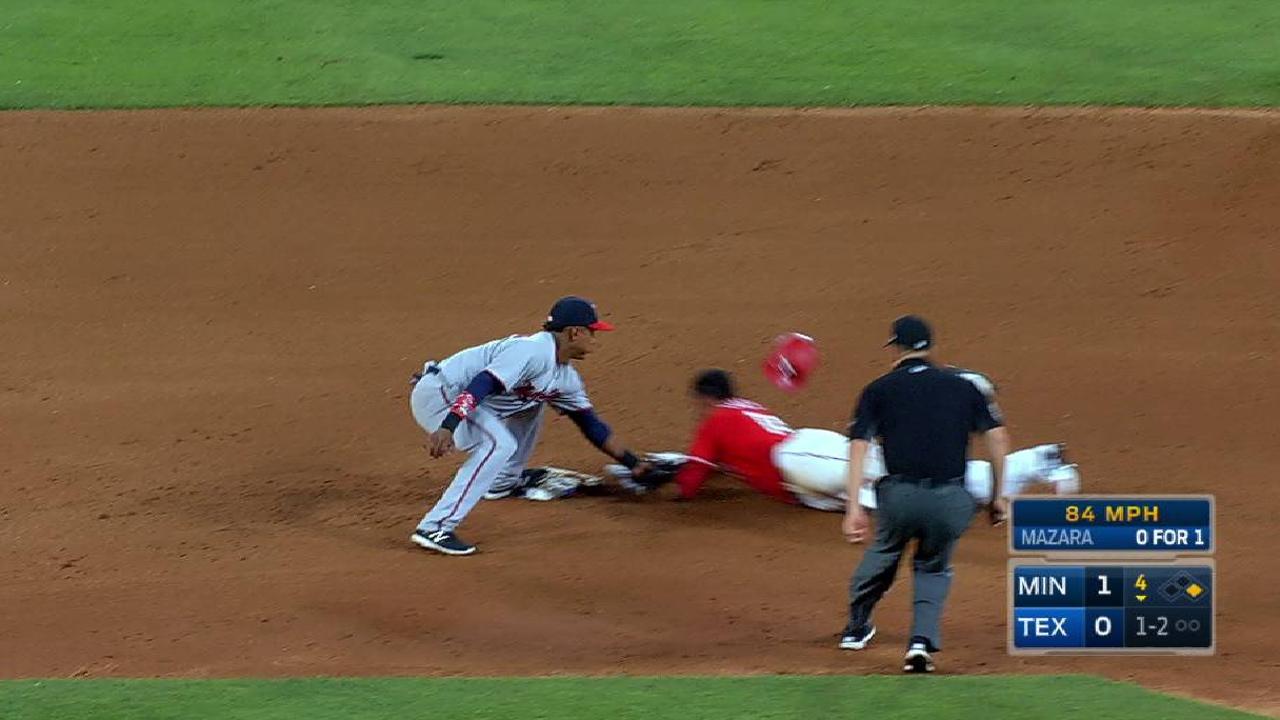 Castro nabs Gomez at second