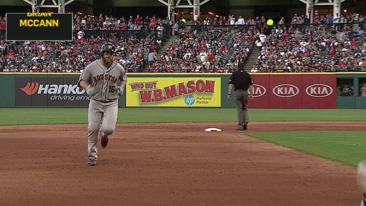 McCann's two-run homer