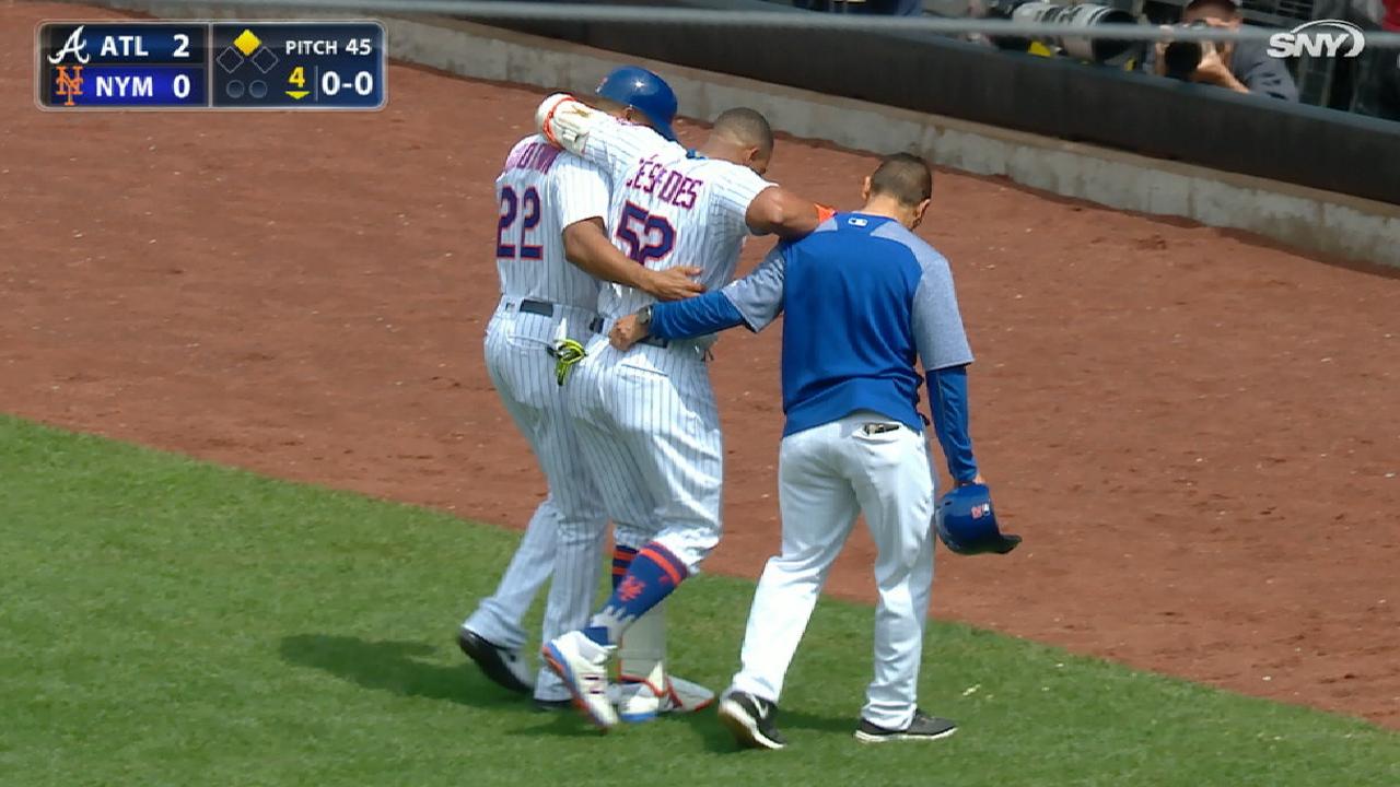 Los Mets colocaron a Céspedes en la lista de lesionados de 10 días