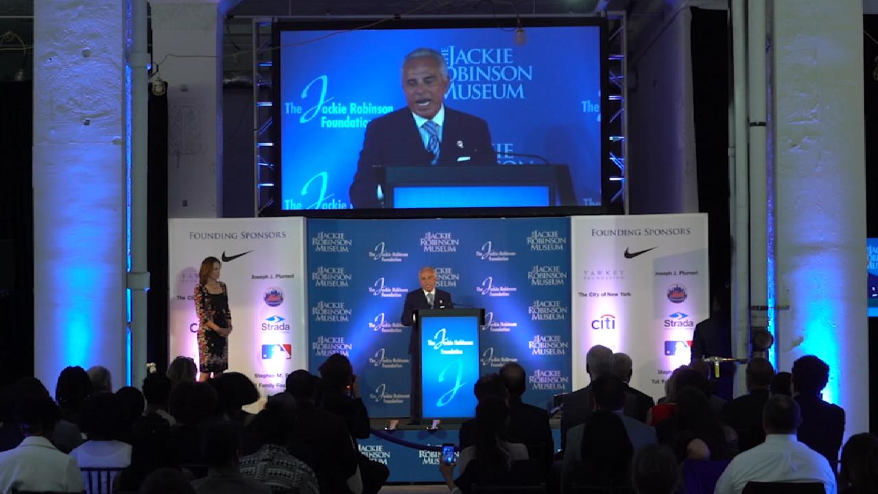 Plumeri speaks at groundbreaking