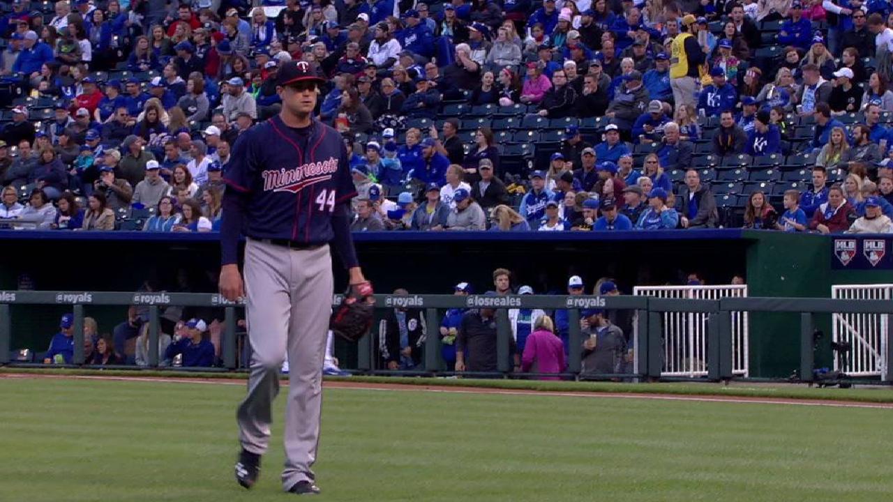 Gibson whiffs Cain