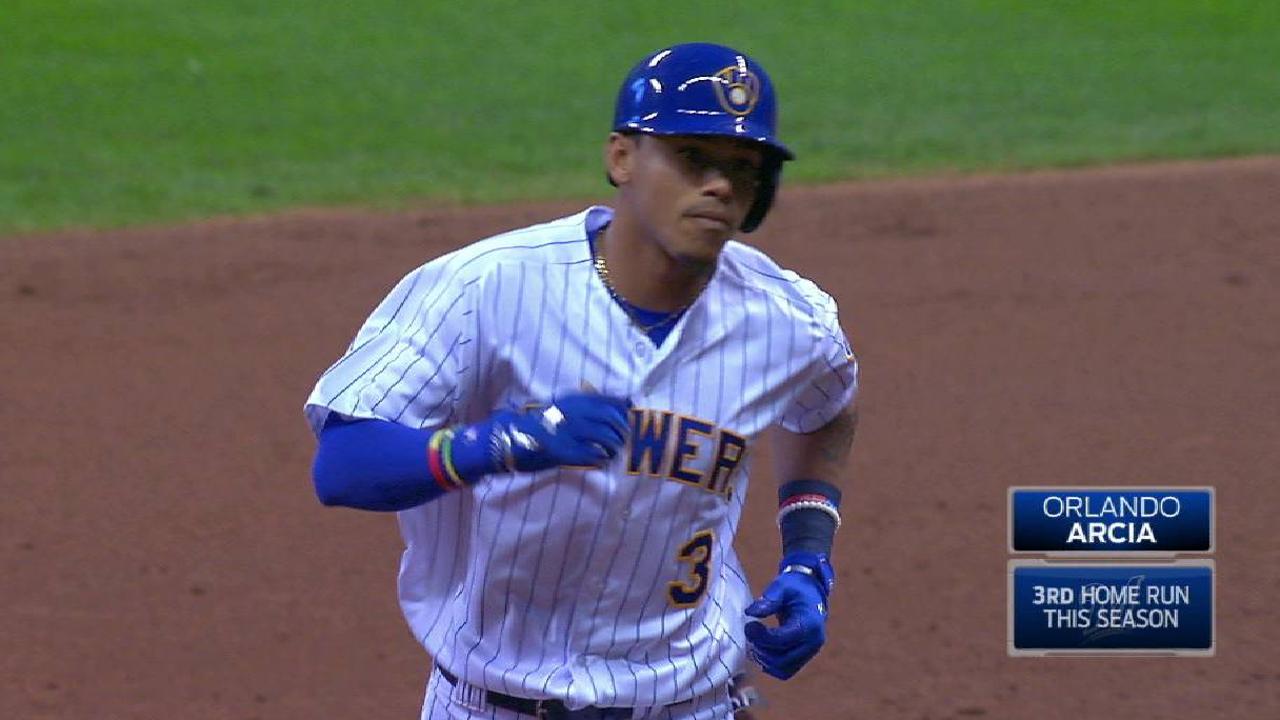 Arcia's three-run jack