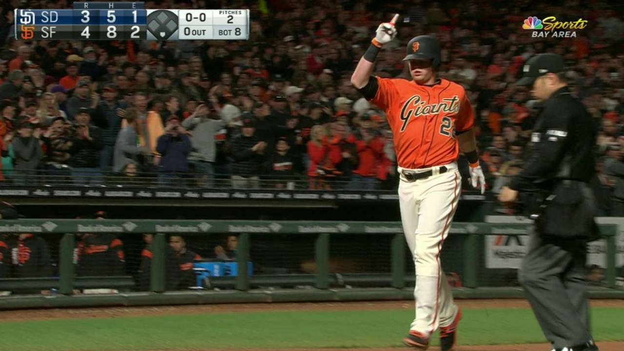Novato Christian Arroyo vuelve a lucir y Gigantes le pegan a los Padres