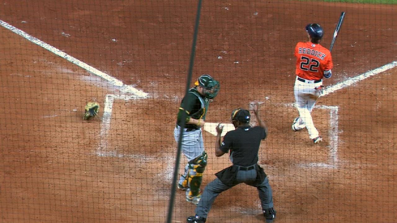 Reddick reaches on interference