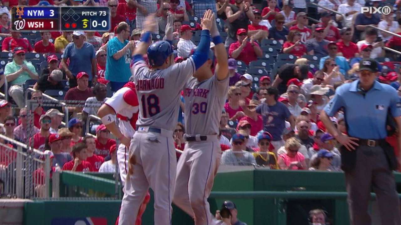 Poder de Conforto catapultó a Mets sobre Nacionales