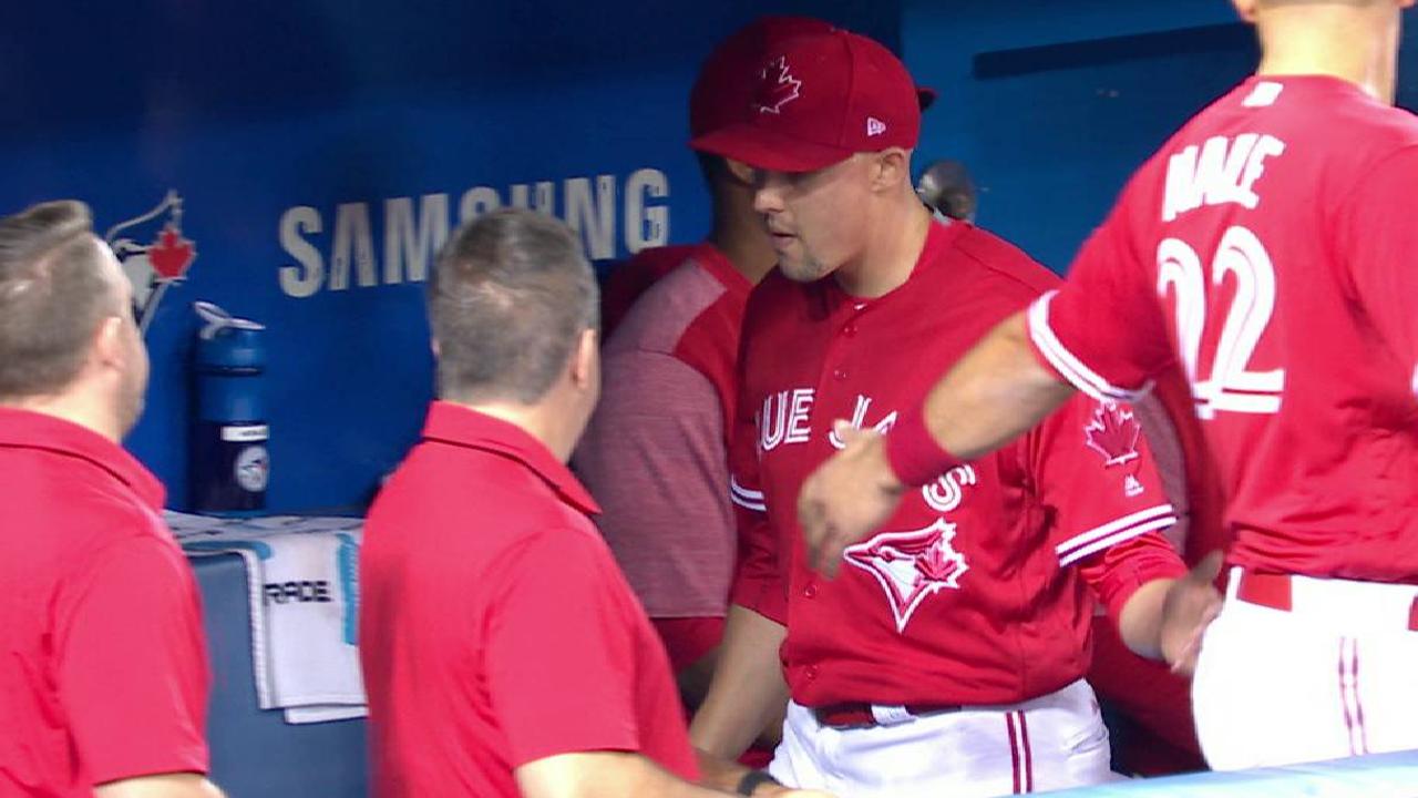 Sanchez returns to DL with split fingernail