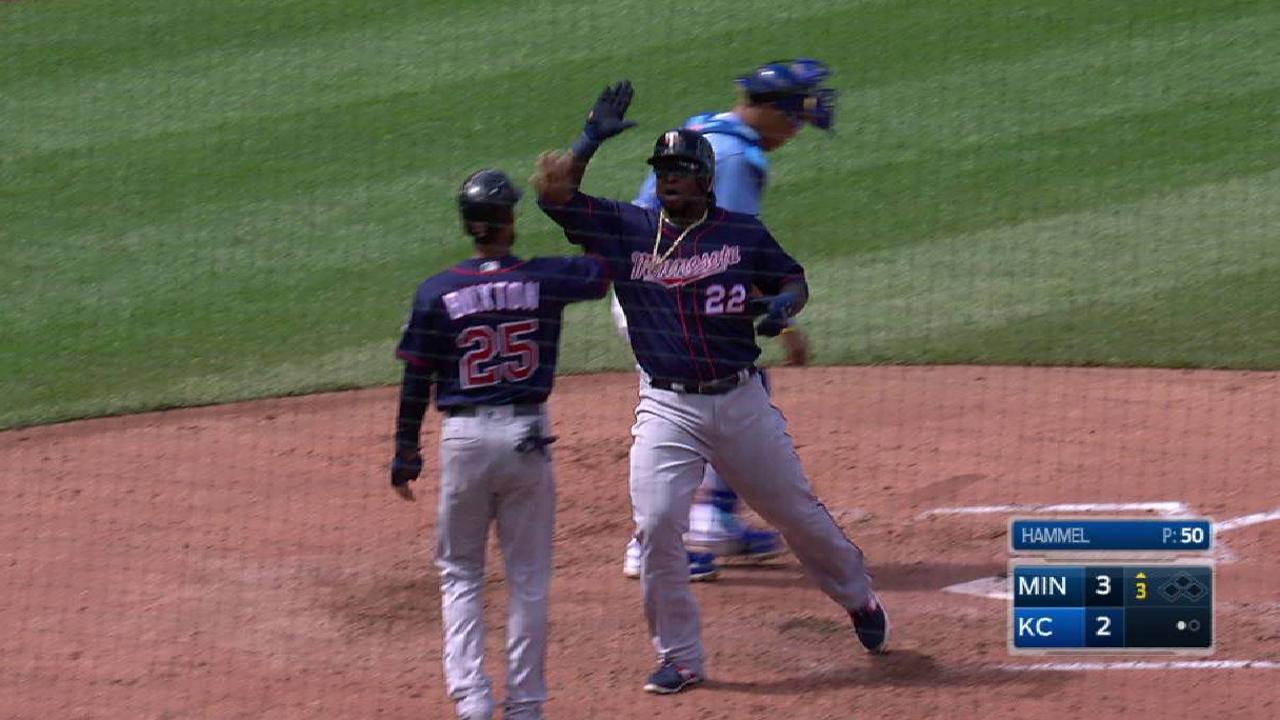 Sano's go-ahead three-run homer