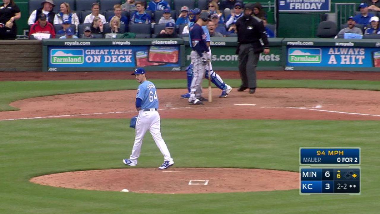 Strahm to make 1st start in place of Skoglund