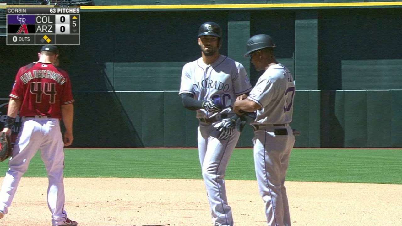 Desmond gets one hit in Rockies debut
