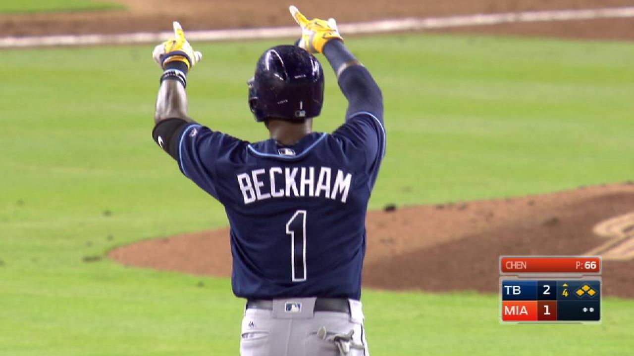 Beckham's two-run double