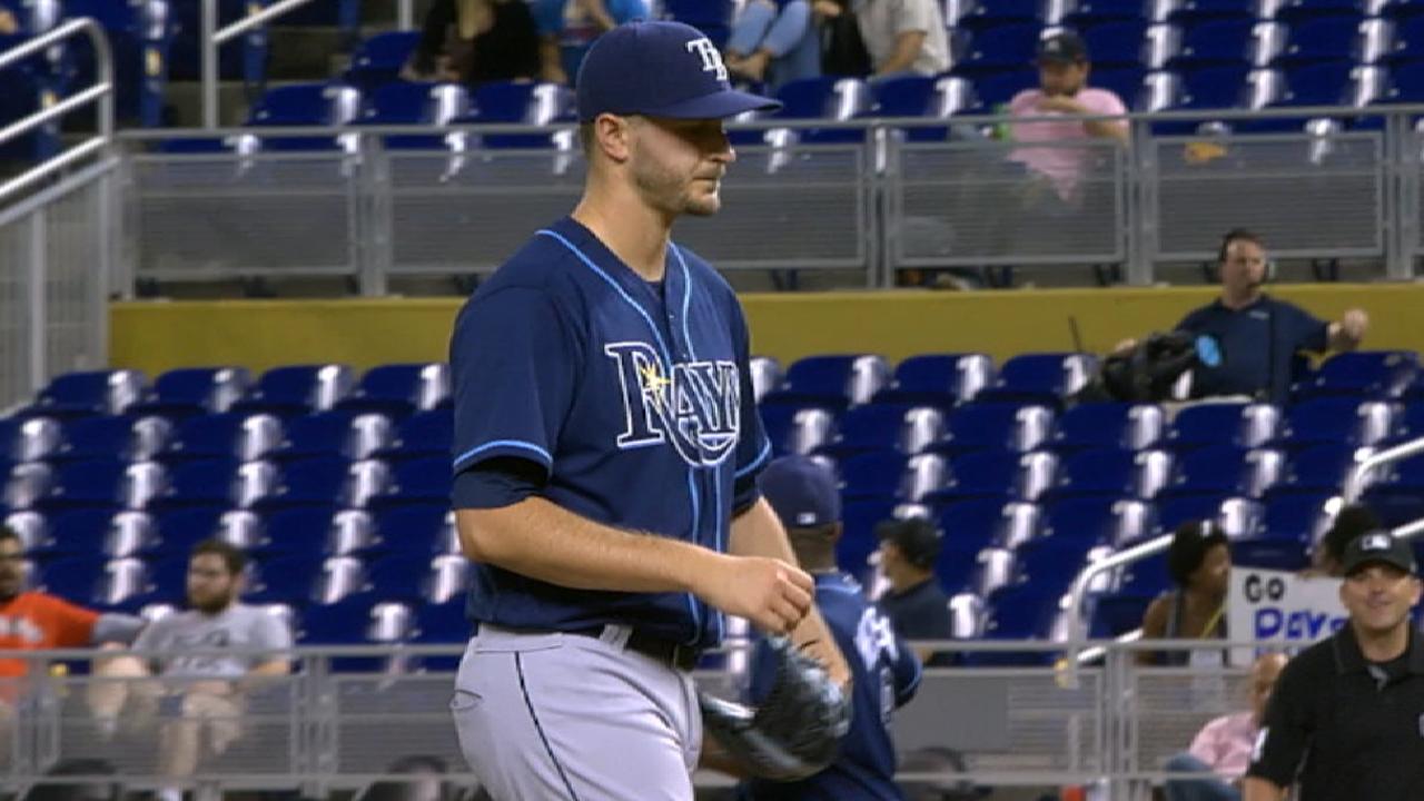 Odorizzi fans six in return