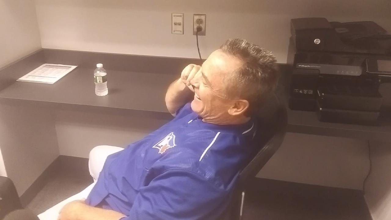 First-time caller: Gibby dials Toronto radio show